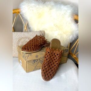 Free People Mirage Woven Flats (NEW)